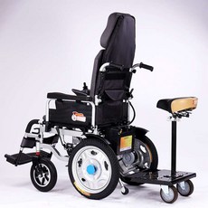 휠체어 뒷자리 악세사리 부품 보조 의자 발판