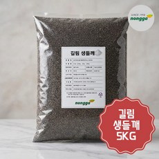 [농가식품] 길림생들깨 통들깨 햇 생들깨, 1개, 5kg