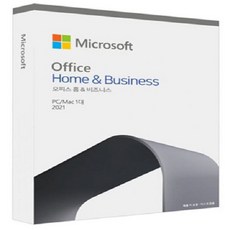 MS OFFICE 2021 HOME & BUSINESS BOX PKC/(영구용/기업용)