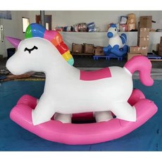 풍선 점프 침대 트램폴린 놀이터, Q.흔들목마