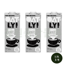 오틀리 바리스타 에디션 귀리음료, 1L, 3개