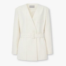 [백화점 홈쇼핑 정품] 보브 노카라 벨티드 자켓(7126210500)