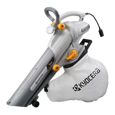 KYOCERA 庭院吹葉機，附集塵袋，輕巧設計，多功能用途，強勁風力，低噪音, 銀色, RESV-1500
