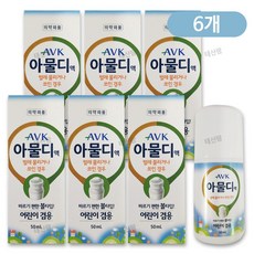 알로에베라 아물디S 바르는 모기약 모기 벌레물린데 순한 유아 아기 어린이 키즈 가려움완화 알로에 아로마 허브 의약외품 안전한 여행필수품 물파스, 6개