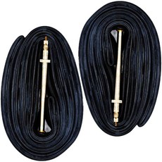 1+1 흥아 700x28c FV 80mm 로드 하이브리드 자전거 튜브 프레스타, 700x28c 프레스타 80mm, 2개