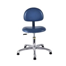제전 의자 실험실 리프팅 블랙 회전 병원 의사 공장, 17.블루알루미늄다리+발판(44-64)