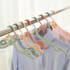 2단 접이식 옷걸이 어깨 뿔 방지 여행 휴대 후크형 옷걸이 논슬립옷걸이 접이식옷걸이 어깨뿔옷걸이 여행용옷걸이 미끄럼방지옷걸이 라운드옷걸이 투명옷걸이 남자옷걸이 브라옷걸이 슬림옷걸이, 민트