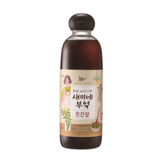 샘표식품 새미네부엌 진간장 음식종류 반찬종류 HyC마켓, 450ml, 3개