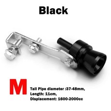 터보 사운드 시뮬레이터 휘슬 자동차 배기관 차량 머플러, 기본, 14. Black-M