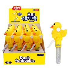 오리 선풍기 버블 3000 1박스 16개 / 비눗방을 비누방울