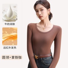 헴라인 이너웨어 여 스킨 라운드넥 레깅스 가을 겨울 보온 내의 상의 단품 도매