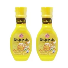 허니 머스타드 소스 265g 2개, 1세트