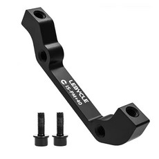 사이클세이브 MTB 디스크 브레이크 어댑터 포스트 마운트 - CNC 알루미늄 합금 + 40mm 로터 증가 160/180mm 호환 전면 및 후면 볼트 스페이서, 1개