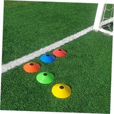 축구 풋살 드리블 훈련용 접시콘 스포츠 장애물 코스용 낮은 마커콘 칼라 꼬깔, 단일사이즈*단일색상*1개