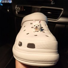 台灣熱銷 洞洞鞋配件 犬鞋扣 DIY小眾配件 立體狗狗鞋花 裝飾扣 適配鞋子配飾 鞋子裝飾