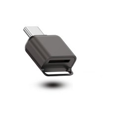 Type-C mini TF/micro SD 讀卡機, 深灰, 1個, D600