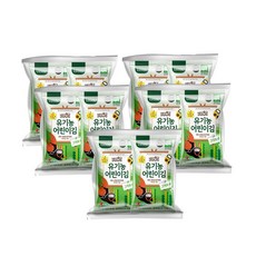 韓國 LUSOL 幼兒烘烤海苔 10包入 無鹽無調味 夾心烘烤海苔 兒童海苔 副食品 拌飯料, 1個