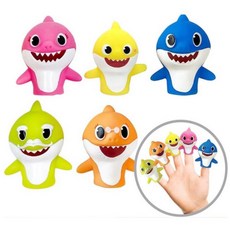 아기상어인형 가족세트 정서발달장난감 학예회 손인형, 1개, 1개