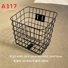 자전거 앞바구니, 1개, 앞바구니 A317