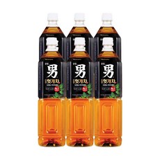 광동 진한 헛개차 1.5L 6입 (유/무 라벨 랜덤 발송), 6개