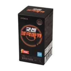 흑마늘 블랙마카 굿센 치스코 100% 페루산 야관문 아르기닌 아연 해조칼슘 남성 활력 식약처 HACCP 인증, 1개, 120정