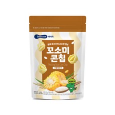 베베쿡 꼬소미콘칩 구운옥수수 과자, 구운옥수수맛, 25g, 1개