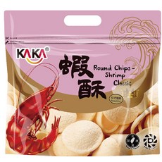 KAKA蝦酥-台式鹹酥風味, 120g, 1個