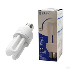 형광램프 장수램프 삼파장 EL 11W 주광색 E26, 본상품선택, 1