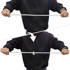 JL매직 신호 한 번으로 매듭이 생기는 기적의 로프 매듭이동로프(Knot moving rope), 1세트
