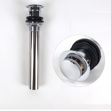 월드코리아 세면기 기본 자동폽업 세면대 배수관 (226B2), 단품, 1개