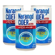 나랑드사이다 제로, 180ml, 30개