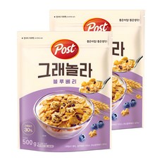 2 500g 格蘭諾拉麥片藍莓, 1套