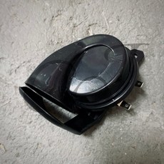 CJ Ebike 電動車機車12V小蝸牛喇叭，機車喇叭，安全警示，提升騎乘安全, 黑 素面