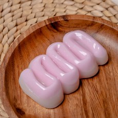 [이거쩌거] 디저트 쫀득말랑이 스트레스해소, 1개, 50g, 크림핑크