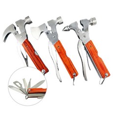 휴대용 다기능 망치/ 장도리 도끼 돌정/ 캠핑 가정용 캠핑망치 메탈망치 튼튼한망치, 도끼멀티해머