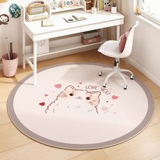 라운드 방지 사계절 카페트 카펫 책상 컴퓨터 가정용 러그 심플 테이블 고급