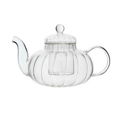 내열유리 티포트 우리기, 투명, 1개, 600ml