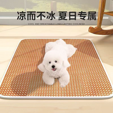 寵物涼墊 藤編材質 夏季專用, 夏日寵物涼席墊, 1個