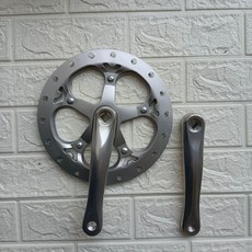 ZUKKA Prowheel 자전거 크랭크 셋 48T/52T - 170mm 범용 스퀘어 세트 더블 체인 커버 알루미늄 합금 암, 01 170mm-48T