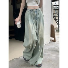 세멜 핀턱 데님 팬츠