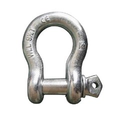 고하중 차량 고리 하역 고정 리프트 견인 샤클 탈출 장치 체결구 차량용 범선 로프 작업 차, 1. 8.5톤 샤클