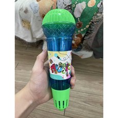 兒童回音麥克風 玩具 唱歌 發聲話筒 物理發聲, 藍色(物理回音麥克風), 1個