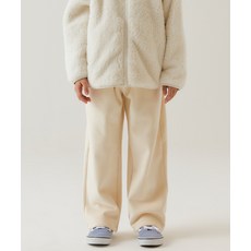 매장정품 무신사스탠다드 MUSINSA STANDARD KIDS 벨루어 코듀로이 라운지 팬츠 [크림] MKEPKBK02-CR 528197