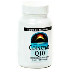 SOURCE NATURALS 輔酶Q10膠囊 30mg, 1個, 120 件