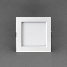 LED 사각 매입등 4인치 다운라이트 8W 플리커프리 EL-5401, 1개, 주광색(하얀빛)