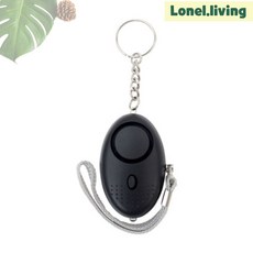 제니앤굿즈 싸파 호신경보기 비상알람 휴대용경보기 블랙 개인안전 여성어린이 1개, 1