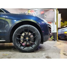 土城輪胎王 20吋鍛造鋁圈 平光黑 PORSCHE CAYENNE MACAN 5/112, 1個