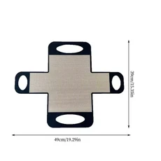 재사용 가능한 실리콘 빵틀 라이너 식품 등급 슬링 리프터 간편 세척 반죽 이동 도구, 01 빠른  Mainland, 01 Black