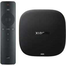 샤오미 안드로이드 TV 박스 S 3세대 4K UHD 구글 TV 박스 돌비 비전 애트모스 & DTS:X 2GB + 32GB 저장 용량 WiFi, 샤오미 안드로이드 TV 박스 S 3세대, 4K UHD