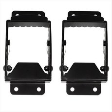 Universal ATV Foot Rest 후면 승객 발판 4 륜차 풋 페그 승객 안티 슬립 발판, 검은색